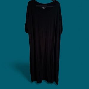 Ava & Viv Black Relaxed Fit Dress 3X